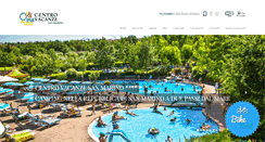 Desktop Screenshot of centrovacanzesanmarino.com