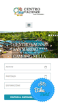 Mobile Screenshot of centrovacanzesanmarino.com