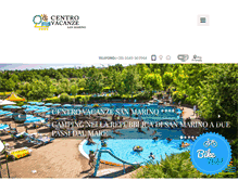 Tablet Screenshot of centrovacanzesanmarino.com
